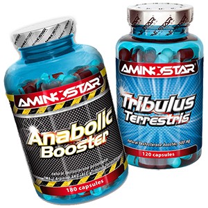 AMINOSTAR - Anabolic Booster 180kps + Tribulus Terrestris 120kps