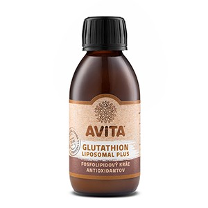 Avita Glutathion Liposomal Plus 150ml - výživový doplnok - Glutatión je najsilnejší antioxidant ľudského tela v tekutej lipozomálnej forme