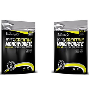 BioTech USA - 100% Creatine Monohydrate 500g (sáčok)