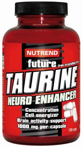 NUTREND - TAURINE (TAURÍN) - MENTAL ENERGIZER, 120 kps