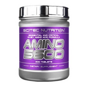 SCITEC NUTRITION - Amino 5600 200tbl