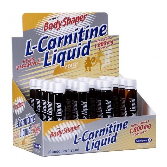 WEIDER'S BODY SHAPER - L-CARNITINE LIQUID 1800mg