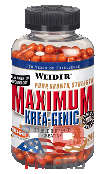 WEIDER - MAXIMUM KREA-GENIC 200 kps