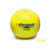 Medicinbal Thera-Band Soft Weights 1 kg žltý - kilový medicinbal - Rehabilitácia, nácvik koordinácie, tréning výdrže a svalovej sily pre dospelých aj deti.
