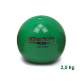 Medicinbal Thera-Band Soft Weights 2 kg zelený - dvojkilový medicinbal - Rehabilitácia, nácvik koordinácie, tréning výdrže a svalovej sily pre dospelých aj deti.