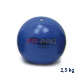 Medicinbal Thera-Band Soft Weights 2,5 kg modrý - dva a pol kilový medicinbal - Rehabilitácia, nácvik koordinácie, tréning výdrže a svalovej sily pre dospelých aj deti.