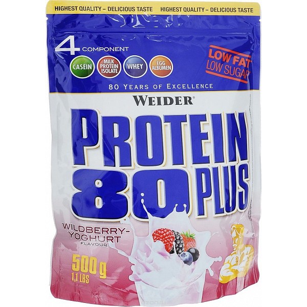 Weider, Protein 80 Plus, 2Kg | Zone Nutrition - View #2