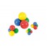 Loptička Freeball 12,5cm - malé loptičky na hranie, ktoré sa ľahko držia. Dostupné v 4 veľkostiach a 4 farbách. Rehabilitační odborníci odporúčajú cvičenia s malými loptičkami pre správny vývoj jemnej motoriky ruky.
