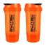 Shaker Traveller Scitec Nutrition oranžový priesvitný 500ml - vysokokvalitný šejker Scitec Traveller 500ml s mriežkou a oddeleným priečinkom na kapsuly, tablety či prášok, v ktorom sa perfektne rozmieša každý proteínový či sacharidový nápoj.