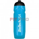 Športová fľaša azúrová modrá priesvitná BioTech USA 750ml